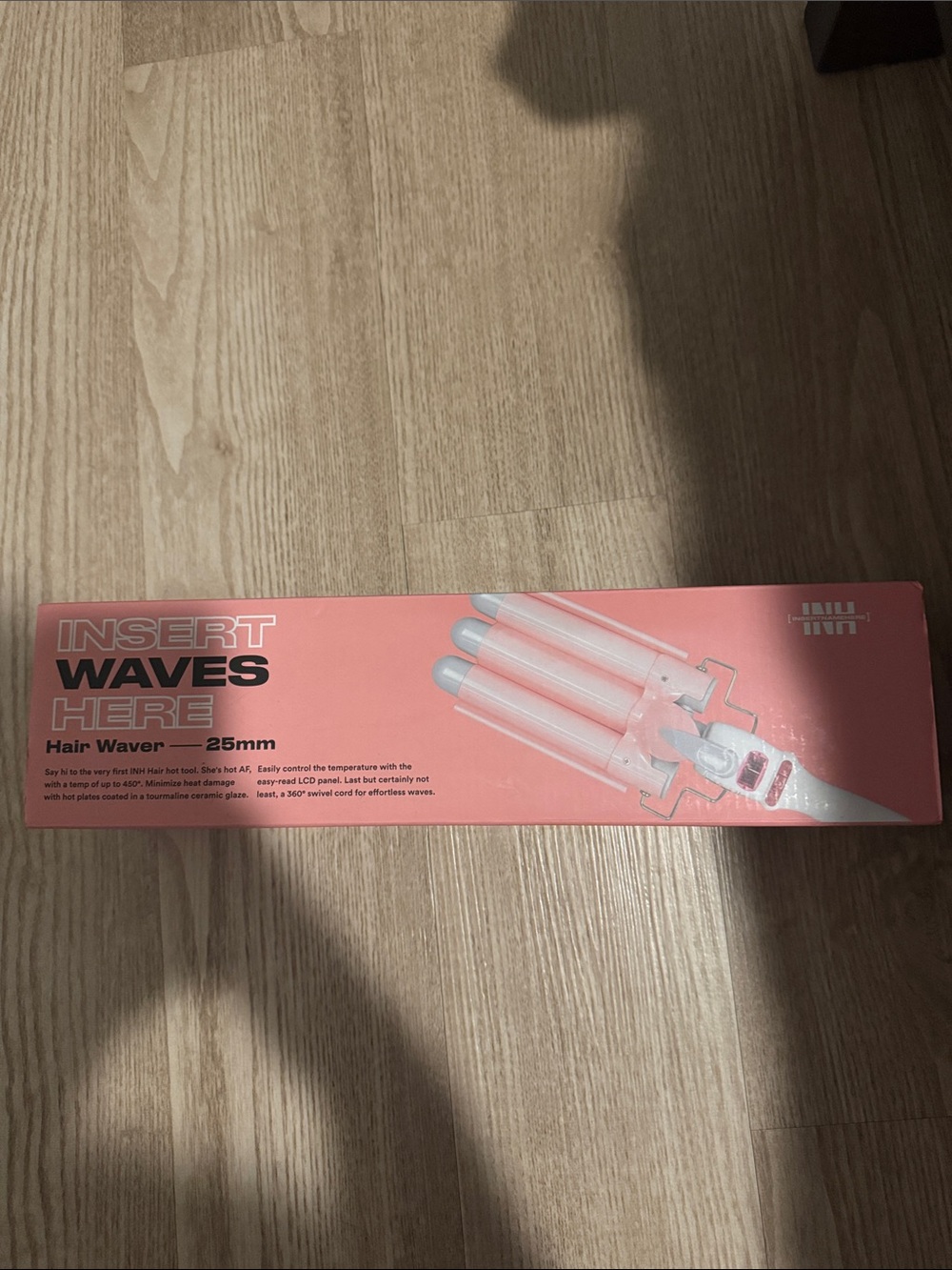 Insert Waves 25mm Pink Triple Barrel Hair Waver